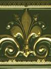 Бордюр CENEFA NOBLESSE VERDE GOLD (флора, орнамент) 20х10 (НЕ ПОСТАВЛЯЕТСЯ)