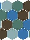 HEXA фон 12/24/29/37 (48х56 mm, цвет на выбор). Заказной товар, обмену, возврату не подлежит