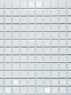 Мозаика "Classic Square Mini" глянцевая белая (чип 23х23 мм), сетка 30х30 см