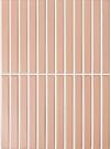 Мозаика "Finger Dusty Rose" матовая (чип 15х145 мм), сетка 29,7х29,7 см