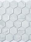 Мозаика "Hexagon" глянцевая(чип 51х59 мм), сетка 32,5х28,1 см(БОЛЬШЕ НЕ ПОСТАВЛЯЕТСЯ)